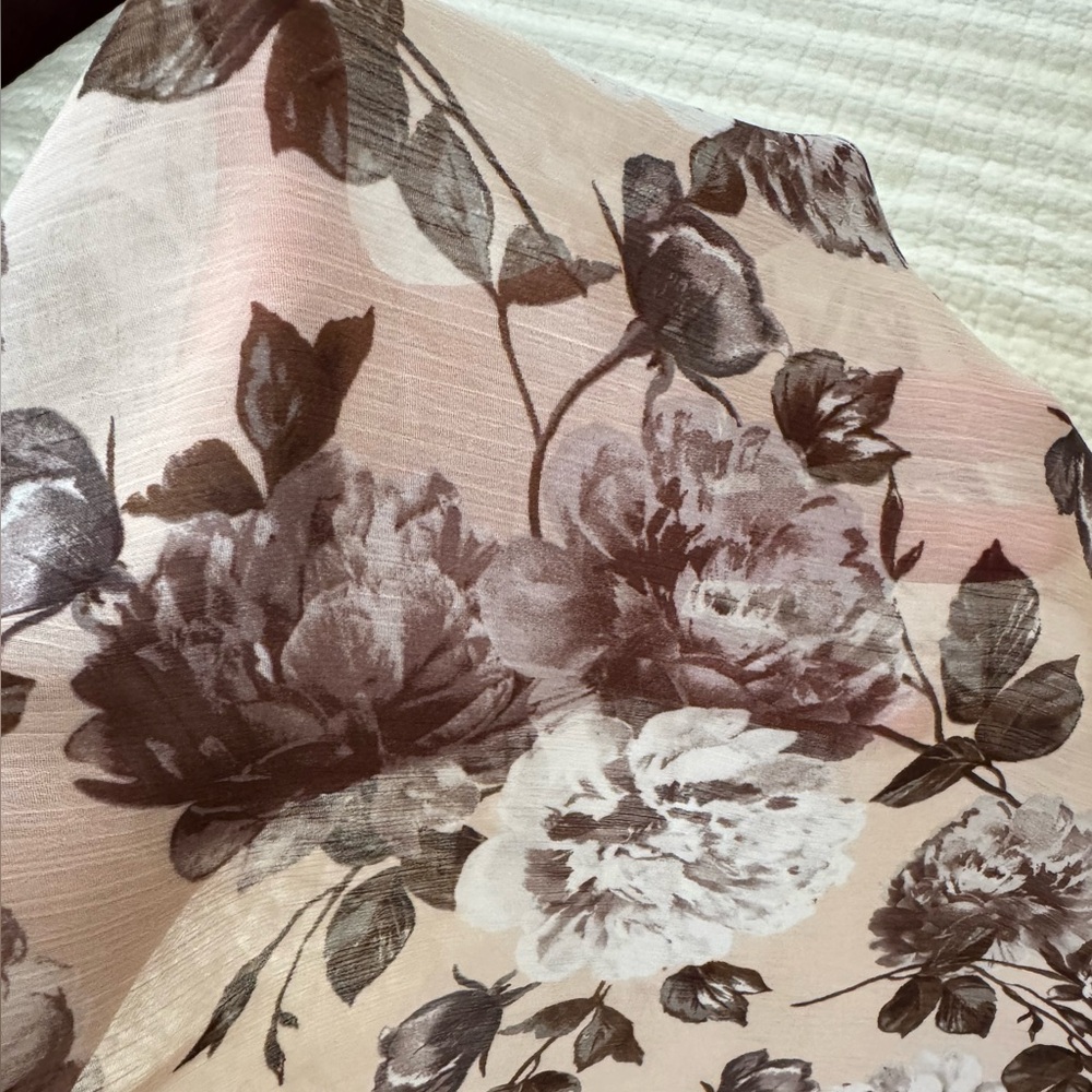 Connected Apparel Cream Tan Sleeveless V-Neck Midi Sundress, 12 🦋 - Picture 8 of 9